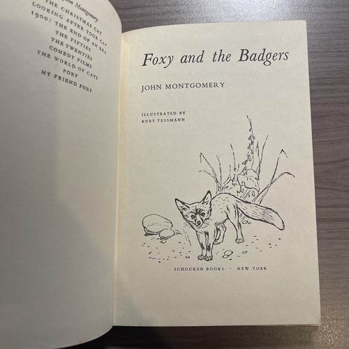 Foxy and the Badgers John Montgomery HCDJ 1969 - Bild 9 von 12