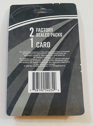 2022 Panini Football Pro Picks Rookies Future Stars Factory Sealed Pack - Bild 2 von 2