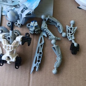 Lot 5x 2002 Lego Bionicle NUVA #8566, 8567, 8568, 8571, 8572 Manuals & Canisters