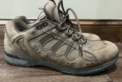 Cabelas Gore-Tex Hiking Trail Shoes Mens Size 12 D Brown Leather Ankle Boots