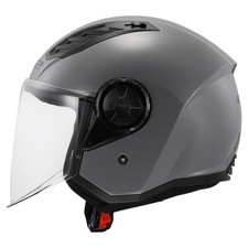 CASCO JET OF616 AIRFLOW II LS2 E2206 GRIGIO TAGLIA L