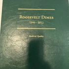 Roosevelt Dime 1946-2012 Incomplete Set