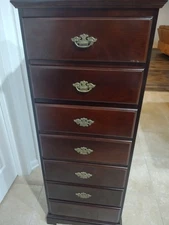 Vintage Bombay Company 7-Drawer Lingerie Chest. Tallboy