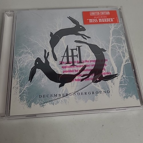 AFI CD December Underground Limited Edition Promo Hunter Burgan Member Cover - Picture 10 of 10