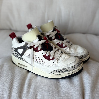 Jordan Air Jordan Spizike Mid Top Sneaker Weiß Rot Schwarz EU 44
