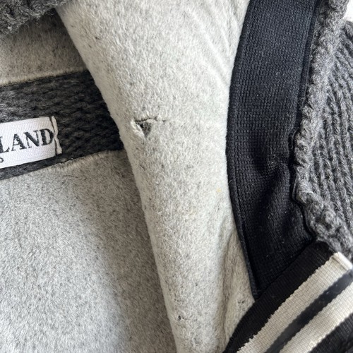 Vintage Stone Island 2006 heavy Knit Wool Zip Up hoodie Jacket Size XL - Picture 15 of 20
