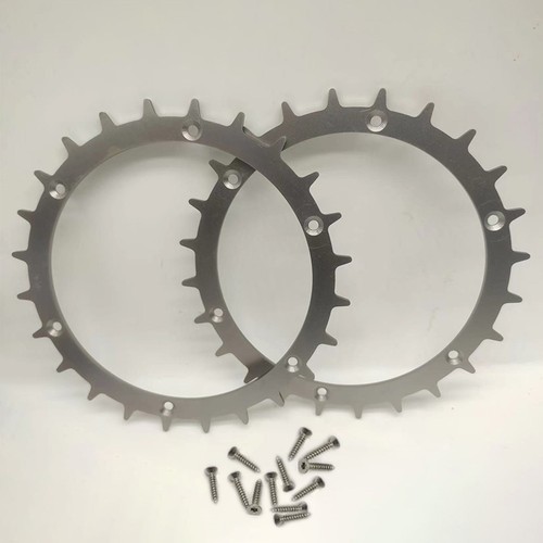 For Bosch Indego S+500 M 700 Lawn Robot Spikes Traction Aid With Screws New - Picture 2 of 5