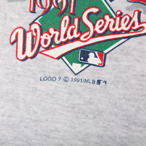 Vintage Minnesota Twins Sweatshirt Herren Medium MLB Baseball World Series 90s - Bild 4 von 12