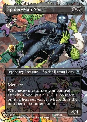 Spider-Man Noir (Borderless) NM EN 204 Marvel's Spider-Man