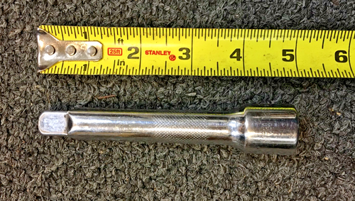 Great Neck 5" Extension 1/2" Drive Chrome CR-V, TAIWAN - Foto 5 di 7