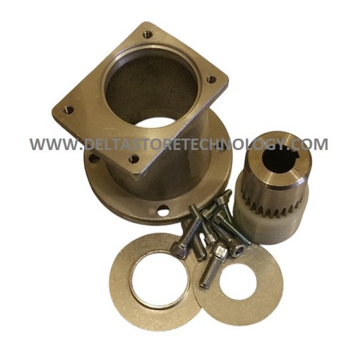 CAMPANA FLANGIA E GIUNTO PER MOTORE A SCOPPIO 4T POMPA GR.1 TIPO HONDA GX160-200 - Foto 6 di 7