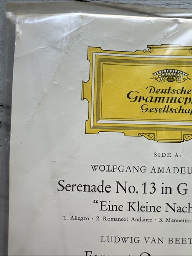 Mozart/Beethoven SEALED PROMO Nachtmusik • Egmont - Overture 1963 OOAK Vinyl LP - Picture 23 of 24