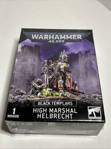 Warhammer 40K High Marshal Helbrecht Black Templars Space Marines #55-41 NEU