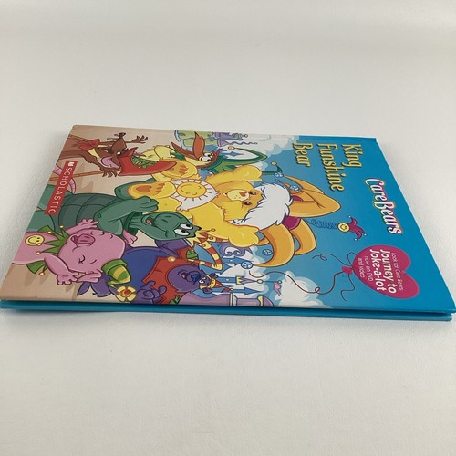 Care Bears King Funshine Bear Hardcover Book Scholastic Vintage 2004 Care A Lot - Imagen 7 de 7