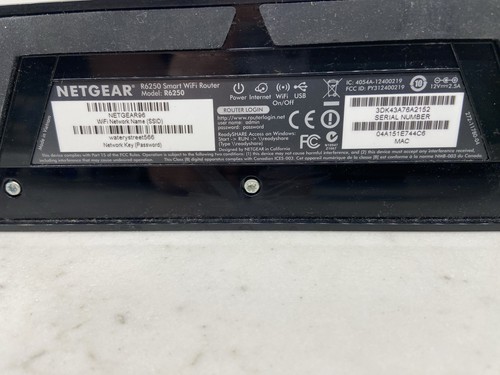 Netgear AC1600 R6250 Inteligentny router WiFi AC Dual Band Gigabit (używany) - Zdjęcie 8 z 9