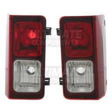 Fits Fiat Talento Van 2016-2022 Rear Bumper Fog & Reverse Tail Lights Lamp Pair