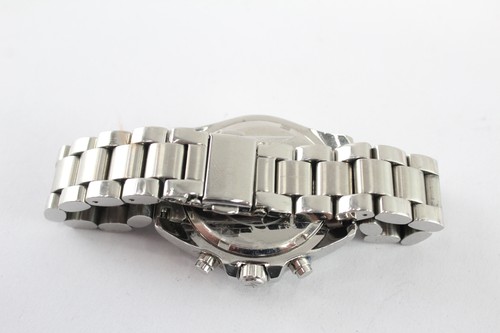 Womens Michael Kors Steel Chronograph Watch Ref MK5799 Quartz Working - Picture 5 of 5
