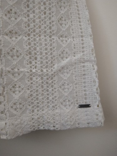HOLLISTER YOUTH GIRL'S LITTLE LACE WHITE DRESS, SIZE 1 (XS) - Picture 2 of 4