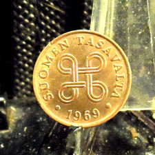 CIRCULATED 1969 1 PENNI FINLAND COIN(80119)
