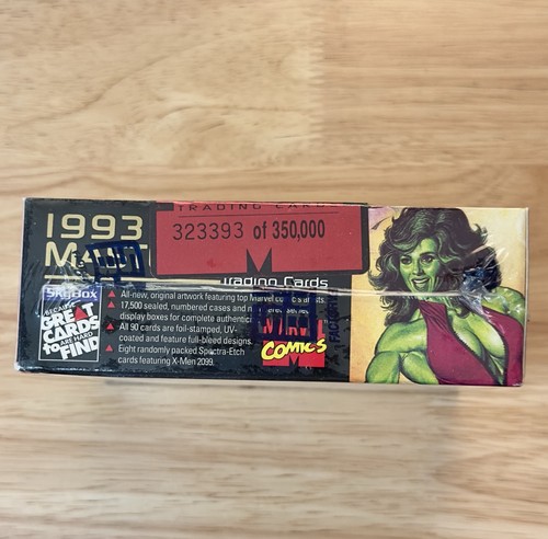 1993 Marvel Masterpieces Trading Cards SEALED BOX MINT SkyBox - Bild 3 von 6