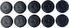 1 1/4" 1.25 inch Black Rubber Plugs for Flush Mount Body and Sheet Metal Hole...