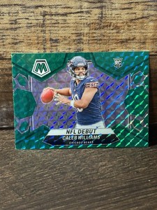 2024 Panini Mosaic - NFL Debut Caleb Williams #289 Green Mosaic Prizm (RC)