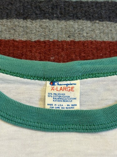 1970s Champion Slippery Rock University Vintage Shirt Size XL Pennsylvania - Picture 3 of 8