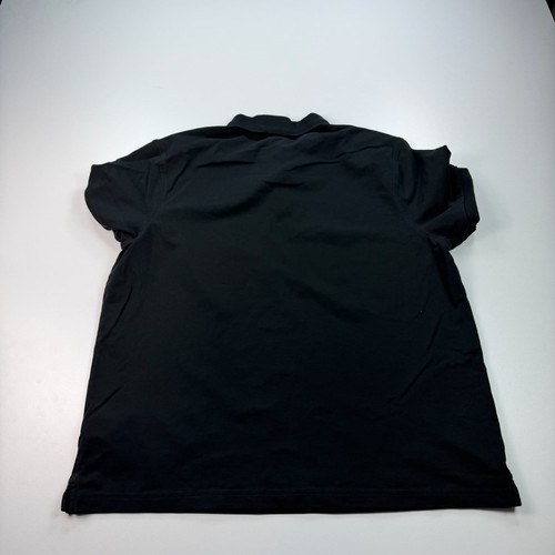 J Crew Flex Piqué Poloshirt Herren Extra Large XL Schwarz Preppy Untucked Preppy - Bild 7 von 7