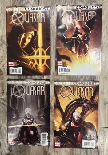 Annihilation Conquest: Quasar #1-4 set completo Marvel Comics 2007 ~ SPEDIZIONE GRATUITA!! - Foto 1 di 14