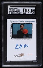 2020 Upper Deck Goodwin Champions /99 Darius Garland #09T-DG SGC 8.5 Auto
