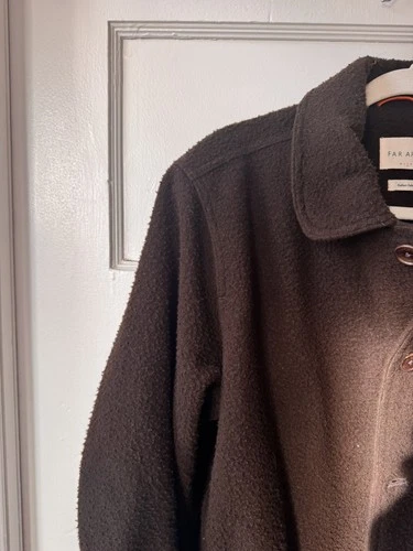 Far Afield Station Jacket - Slate Brown Tuscan Pile Men's Medium image 4