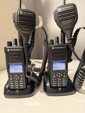  2 MOTOROLA MotoTRBO XPR7550 UHF Digital Radios 1000ch 4w Intrinsically Safe