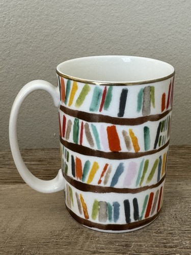 Kate Spade New York Lenox Illustrated Collection Library Books Coffee Mug Cup - Bild 6 von 10