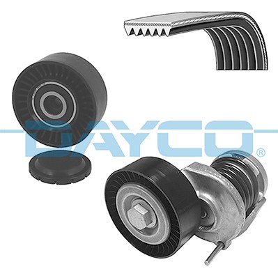 VRIBBED BELT SET KPV438 FOR AUDI A4/S4/Convertible BRC/BVF/BVA/BVG/BPW 2.0L 4cyl - Picture 2 of 9