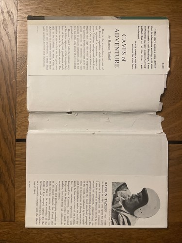 Haroun Tazieff: Caves Of Adventure HCDJ Harper 1953 - Picture 4 of 14