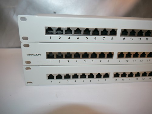 CAT.6A 19" 24 porty RJ45 3 sztuki nieużywany jh - Zdjęcie 4 z 13