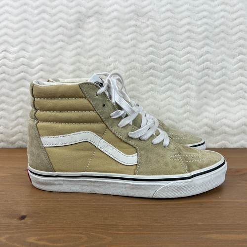 Zapatillas altas Vans Sk8-Hi de gamuza/lona para hombre talla 6 para mujer 7,5 Taos marrón - Imagen 2 de 16
