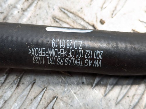 Audi A1 2020 Petrol engine water coolant pipe hose 2Q0122101CF LIQ3541 - Picture 8 of 8