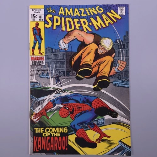 Amazing Spider-Man #81 FN/VF Marvel 1970 1st Kangaroo App Origin ASM Key