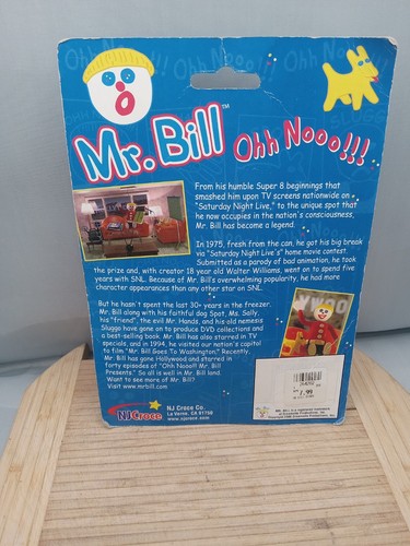 Oh Noo Mr Bill Juguete Posable Flexible Figura Muñeca NJ Croce 6 pulgadas Nuevo - Imagen 6 de 9