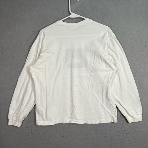 Vintage 90s Adidas 1964 Winter Olympics Spiele T Shirt Adult Small White L/S - Picture 9 of 11