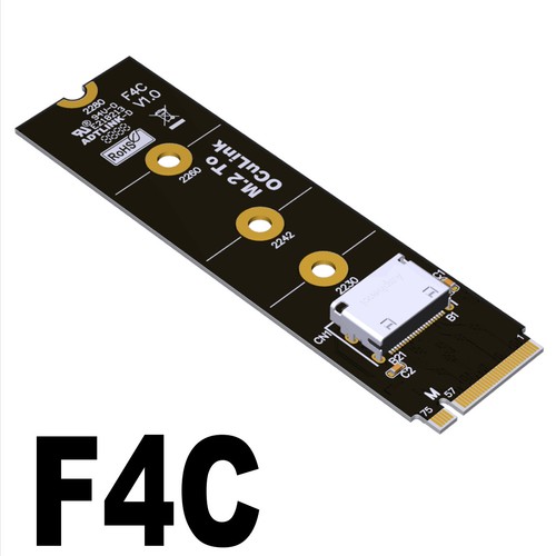 Zewnętrzna stacja dokująca kart graficznych OCUlink PCIEx16 (PCIE4.0x4) - Zdjęcie 5 z 7