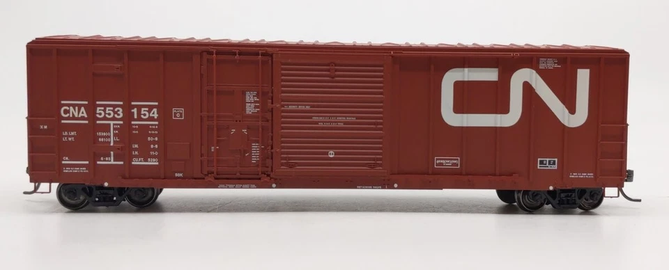 ExactRail EE-1802-2 HO Canadian National FMC 5277 Combo Door Box Car #553154 NIB - Image 2 of 4