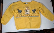 VTG Kids Halloween Sweater Ghost Fall 3T Garanimals 1980s 1990s Sweatshirt USA