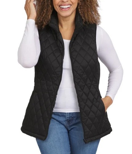 Chaqueta y chaleco Systems 3 en 1 nuevo con etiquetas | Negro | Mediano | Lands' End - Imagen 4 de 5