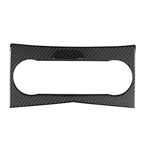 Car Carbon Fiber Air Condition Panel Cover Trim Speziell Für - Afbeelding 3 van 9