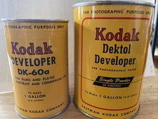 Vintage Kodak Developer DK-60a Makes 1 Gallon  Dektol Developer Makes 1 Gallon