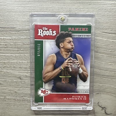 2017 Panini - The Rooks Patrick Mahomes II #RO-PM Green /399 (RC)