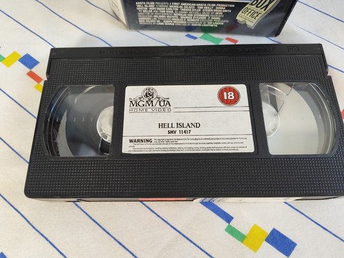 Hell Island (VHS) 1987 Toni Basil, Nicholas Celozzi Music By Devo - Picture 2 of 4