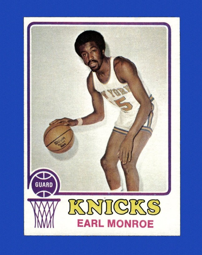 1973-74 Topps Set-Break #142 Earl Monroe EX-EXMINT *GMCARDS*